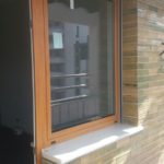 Zanzariera scenica e a molla - cantiere via dei Sormani (Milano)