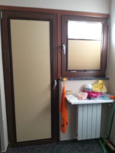 Tende plissettate per interni porta e finestra - 1