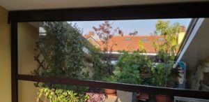 Chiusura veranda con tende in pvc trasparente Palagina - 4