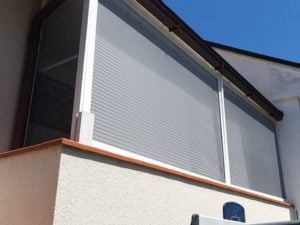 Zanzariera con rete metallica tuff screen a Milano - 1